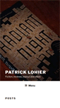 Mobile Screenshot of patricklohier.com